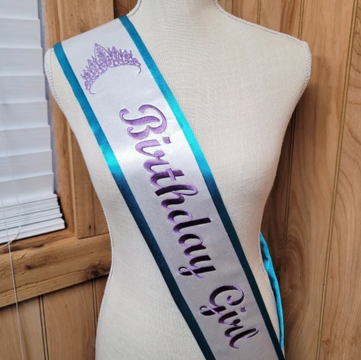 Birthday Girl Sash