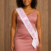 Personalised Ribbon, Personalised Sash, Hed Party, Anniversary Sash, Celebration Sash, Printed Sash