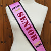 Custom Lace Trimmed Senior 2025 Sash – Personalized Graduation Milestone Wrap