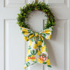 Custom Lemon Themed Wreath Sash