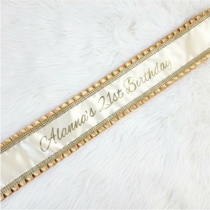 ,bachelorette sash, personalized sash, custom sash, birthday sash, satin sash, customized sash.