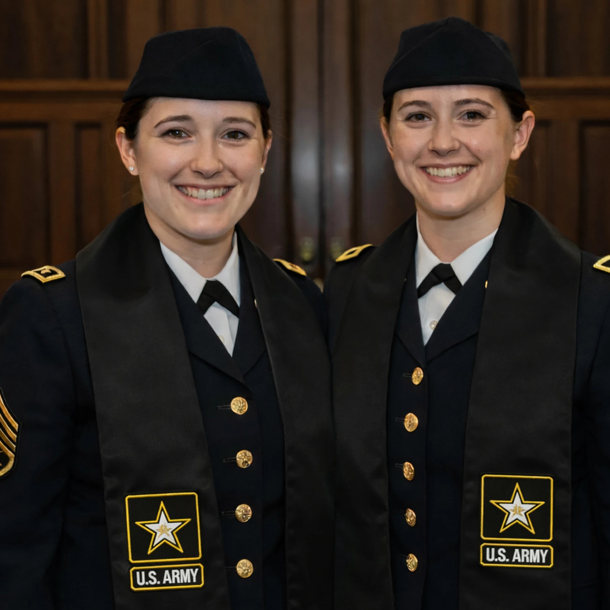 Custom printed Navy Martinez sash for promotions, parades, and ceremonies