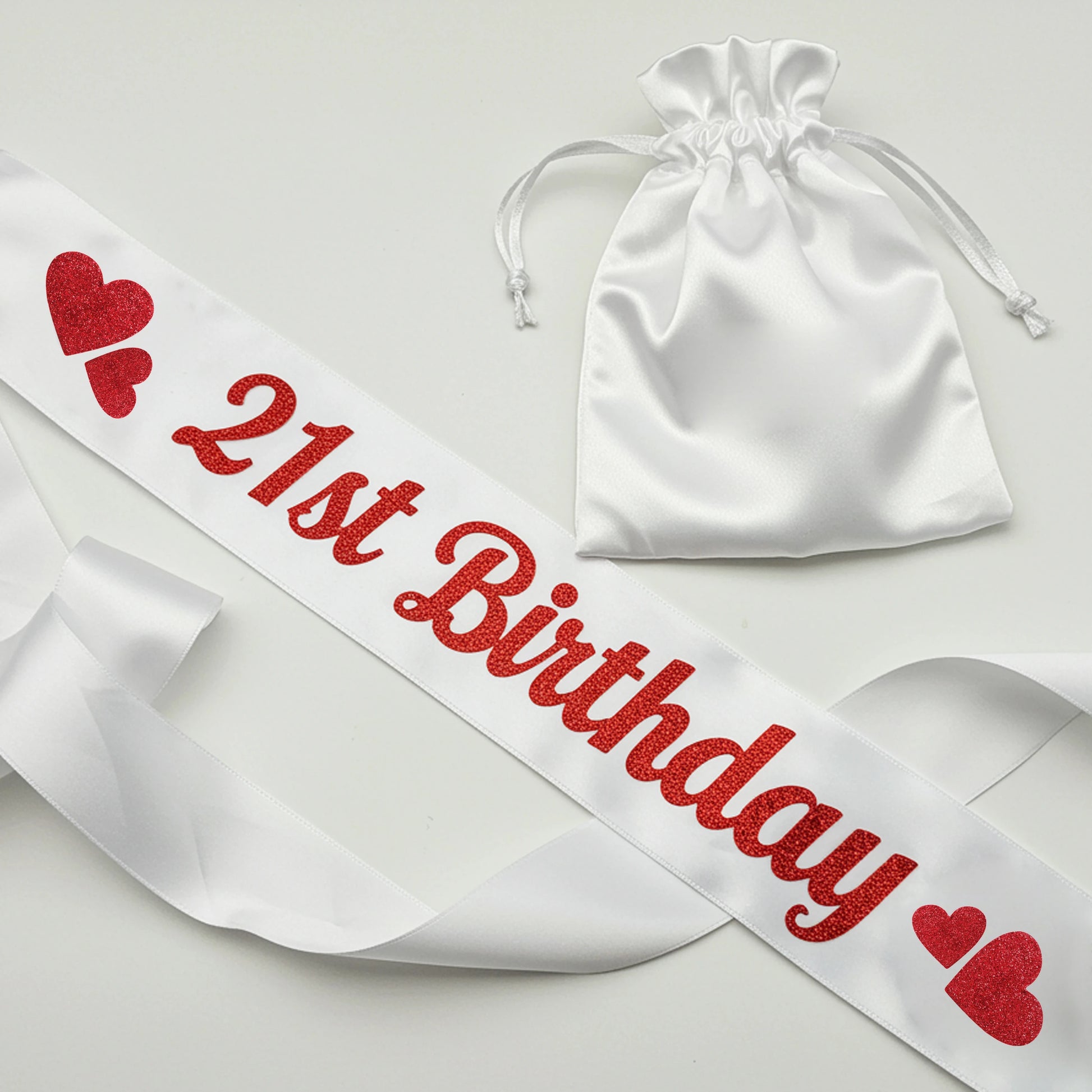 glittery sash, photo prop, 40th birthday sash, 30th birthday sash, graduation sash, baby shower sash,