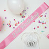 Custom Sash,Birthday Sash,Royalty Sash,Pageant Sash,Prom Sash, acrylic sign sticker,15th birthday sign,