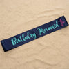 glittery sash,  photo prop, 40th birthday sash, 30th birthday sash, graduation sash, baby shower sash.