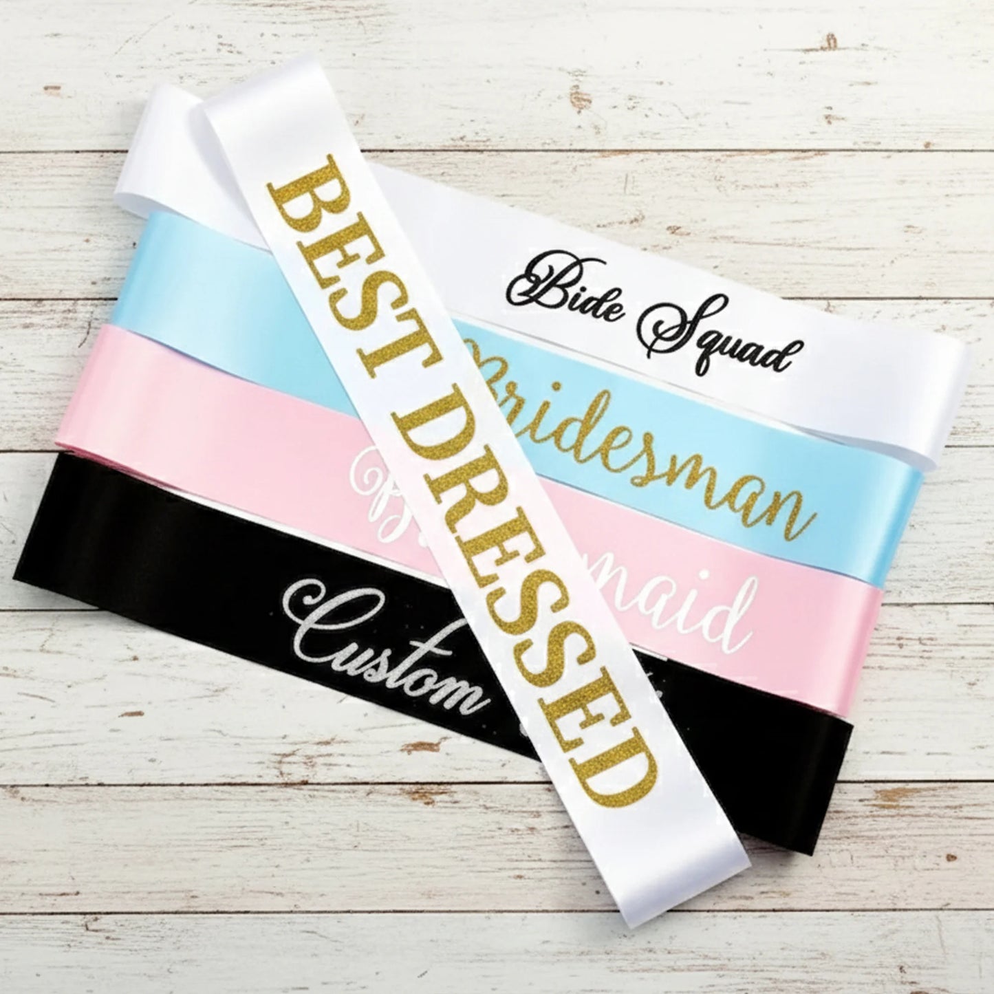 bridesmaid sash, bachelorette sash, Personalized sash, custom sash, birthday sash, satin sash, customized sash