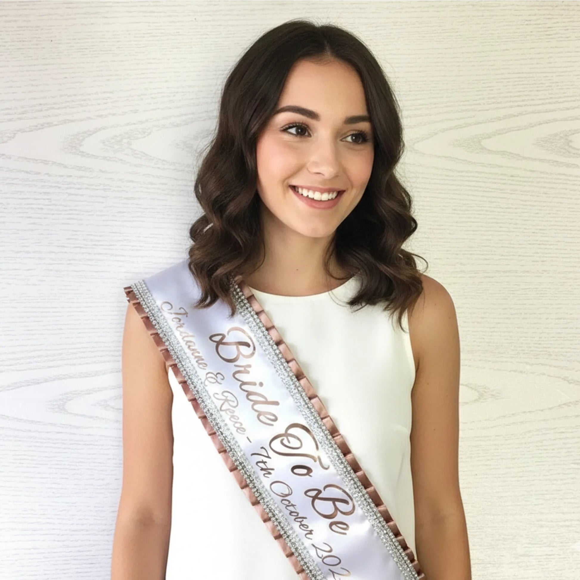 your text sash, bridal sash, graduation sash, wedding sash, party sash, baby shower sash, bridesmaid sash