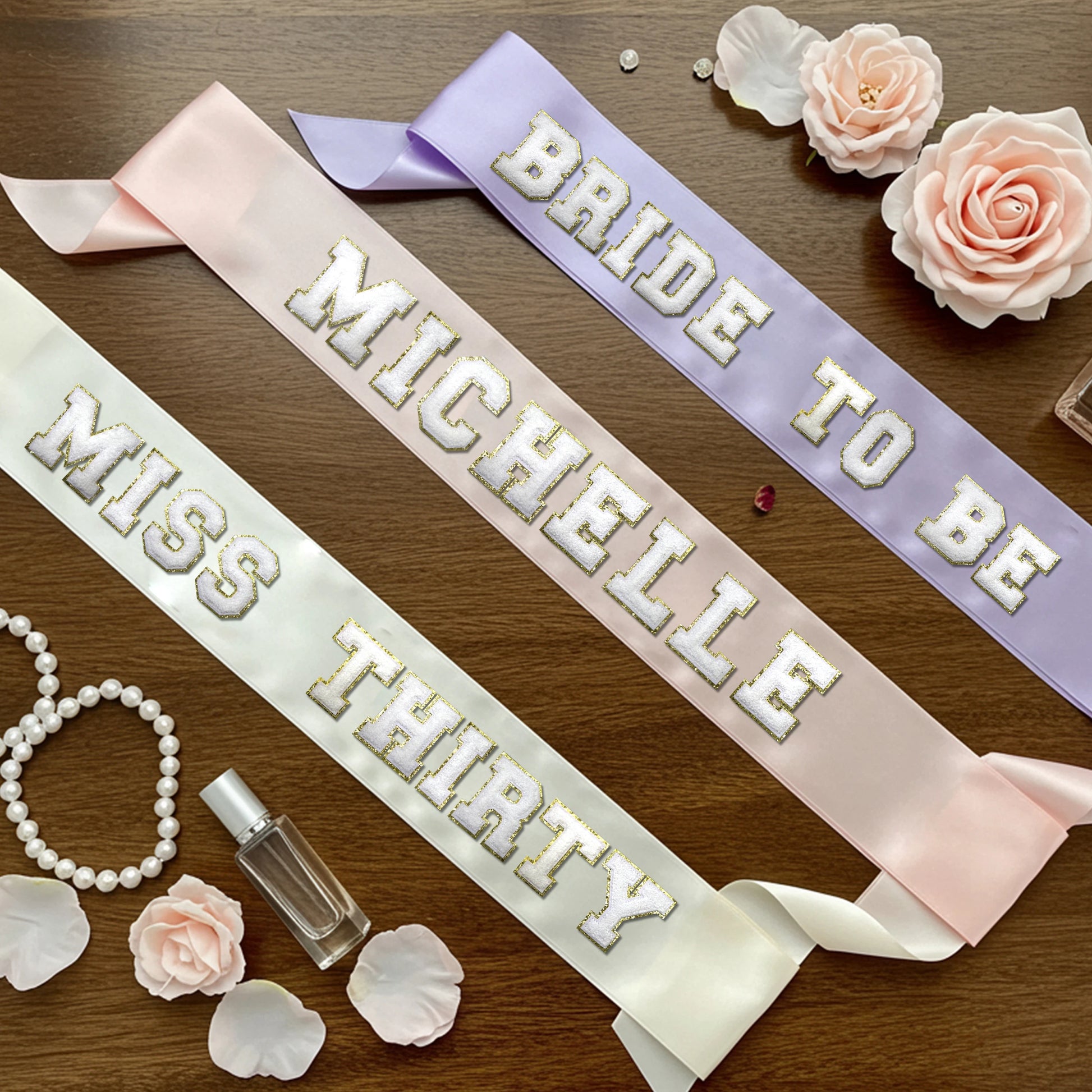 your text sash, bridal sash, graduation sash, wedding sash, party sash, baby shower sash