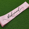 Bridal Shower Sash, Wedding Sash, Party Sash, Soon To Be Sash, Bachelorette Party.