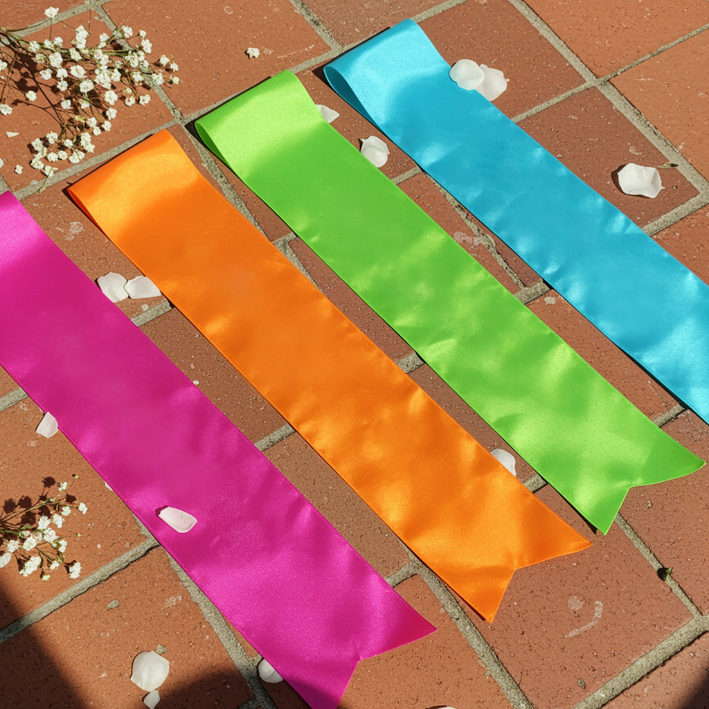 Hen Party Accessory, Hen Party Sashes, Hen Night Accessory, Sash, Hen Night Sash, Unprinted Sashes.