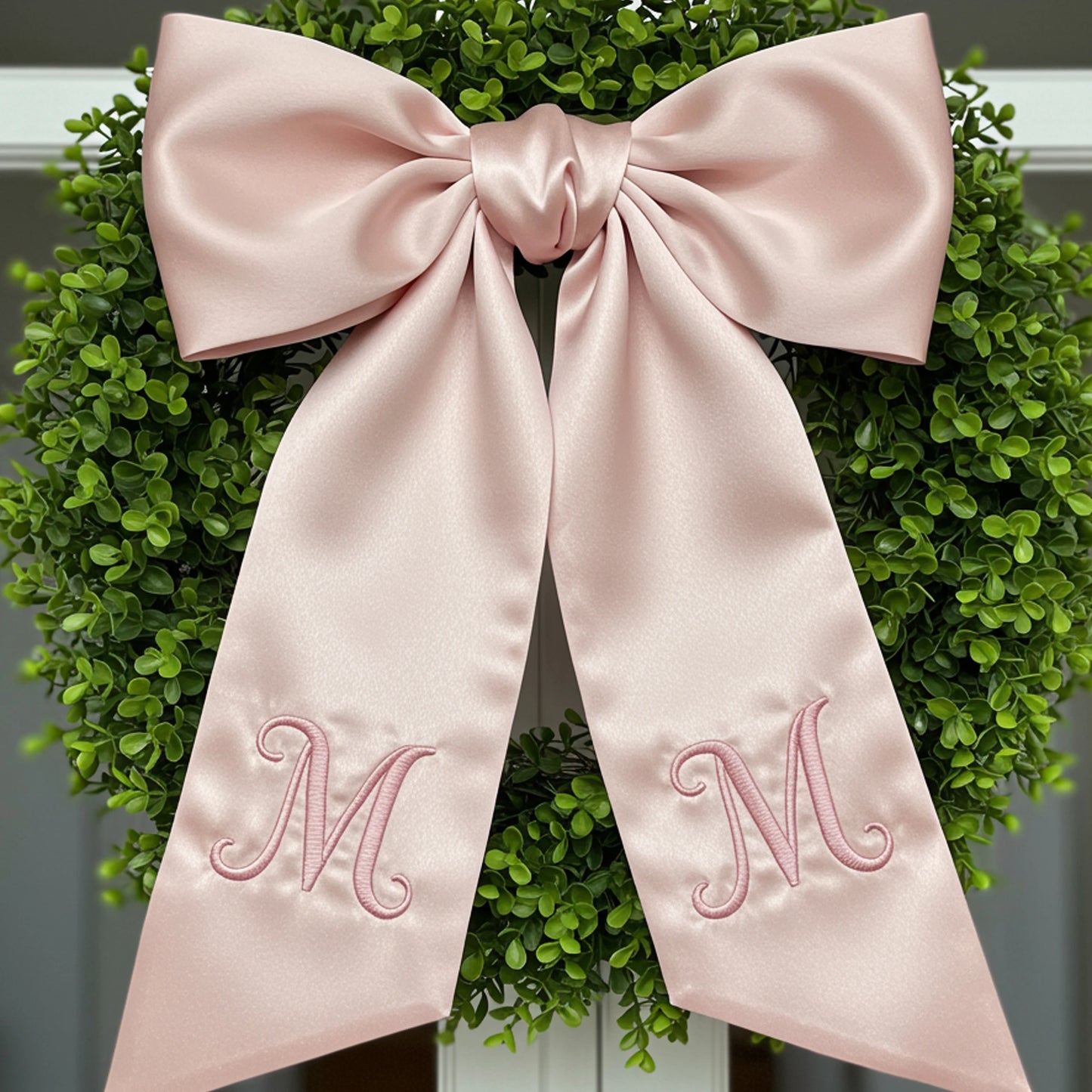 personalized gift, housewarming gift, christmas gifts, hostess gift, front door bow, front door wreath.