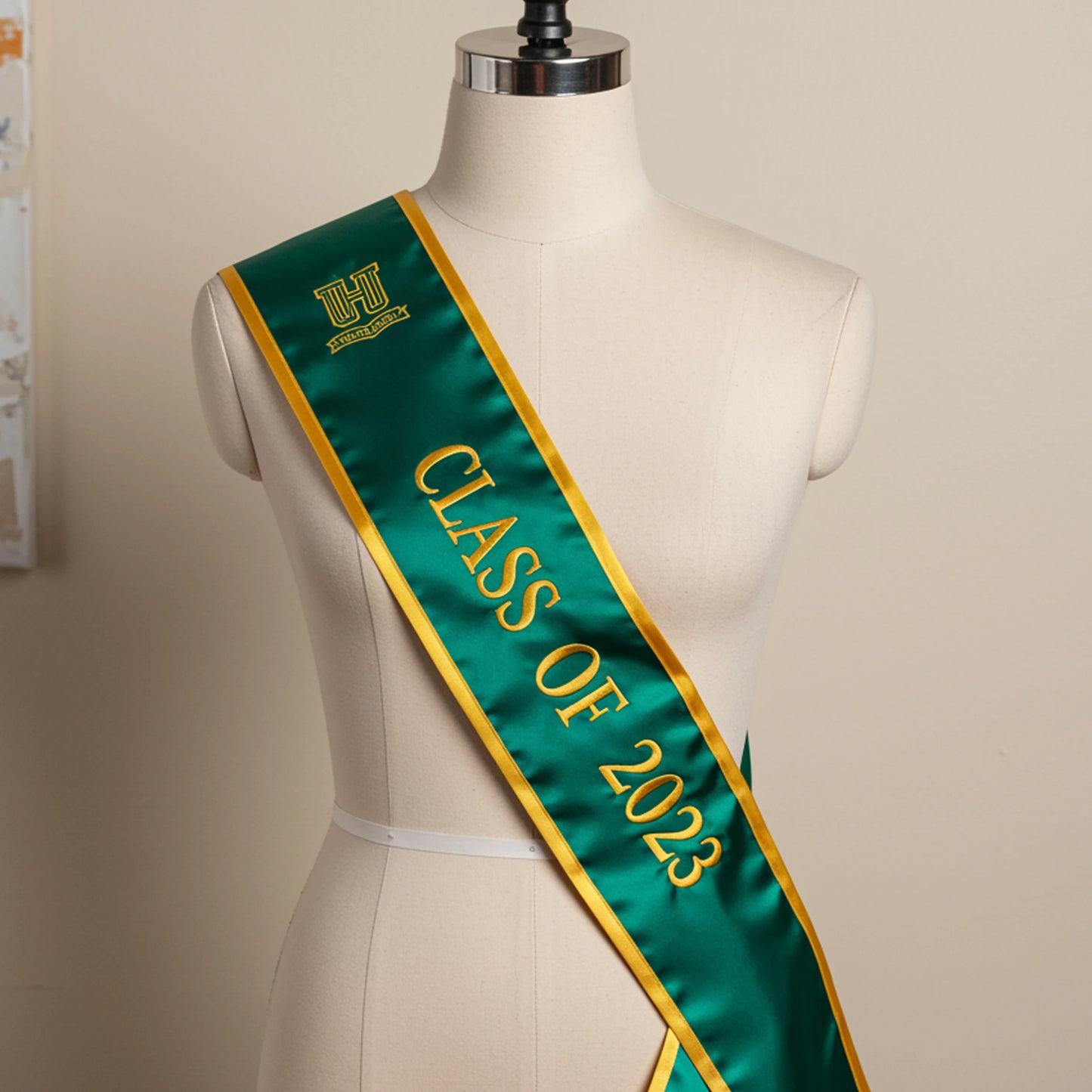 Beauty pageant Sash, Birthday sash, bridal sash, customize embroidery sash, graduation sash.