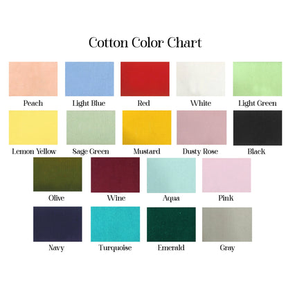 Cotton sash Color sash, color chart of wreath sash 