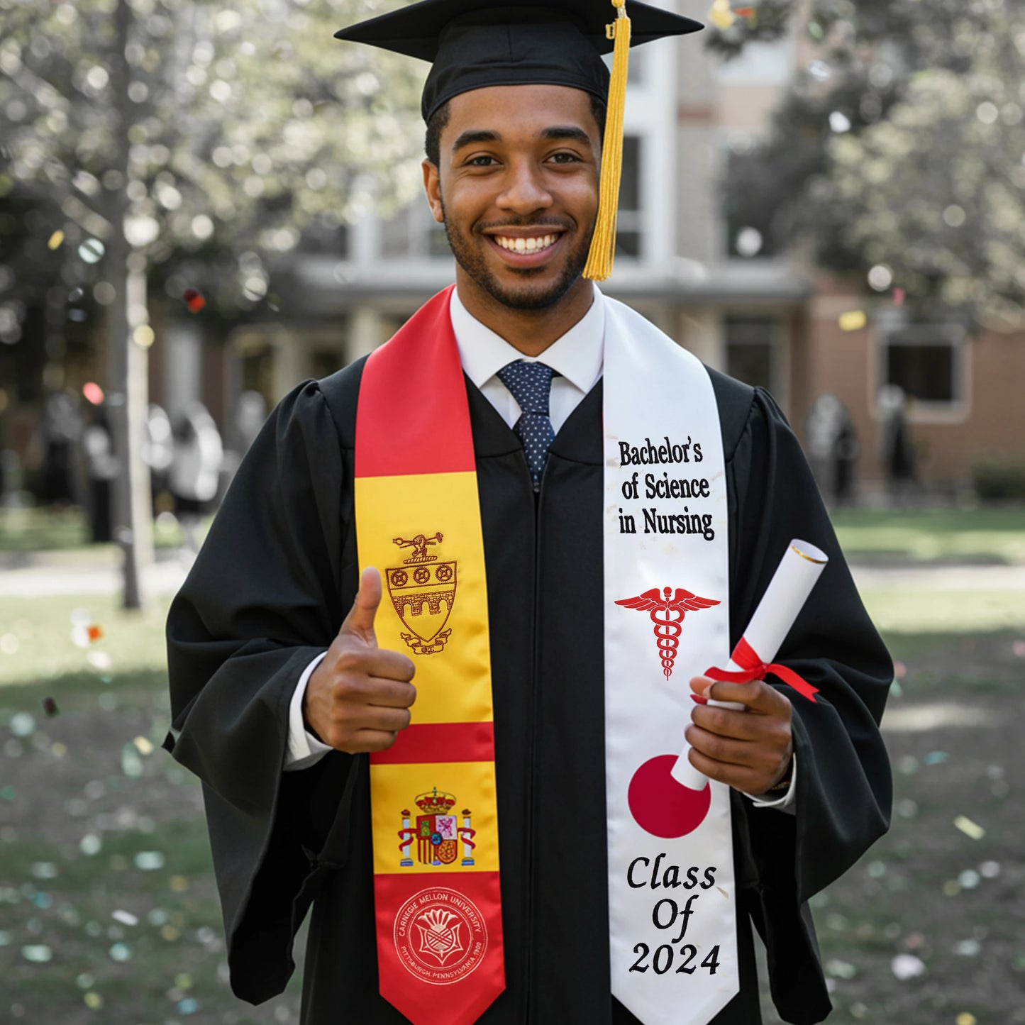 graduation, University Gift, stash, Graduation Gift Idea, mixed flag, 3 Country Flag.