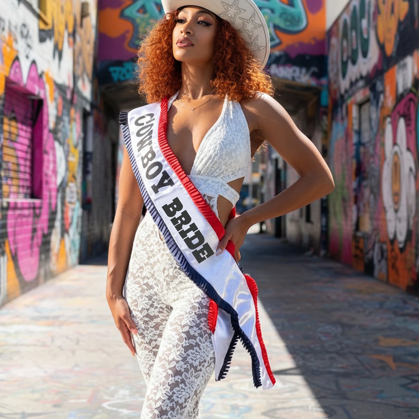 personalised sash, beyonce queen, beyince act ii 2, cowboy carter, sasha fierce. 

