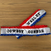 Personalized Gifts, beyonce decor, bachelorette party, Red and Blue, Hen Party Sash ,Personalized Sash