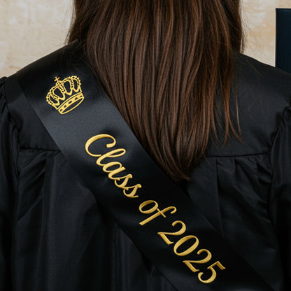 graduation gift, college graduation, custom graduation, class of 2025 stole, college custom sash.