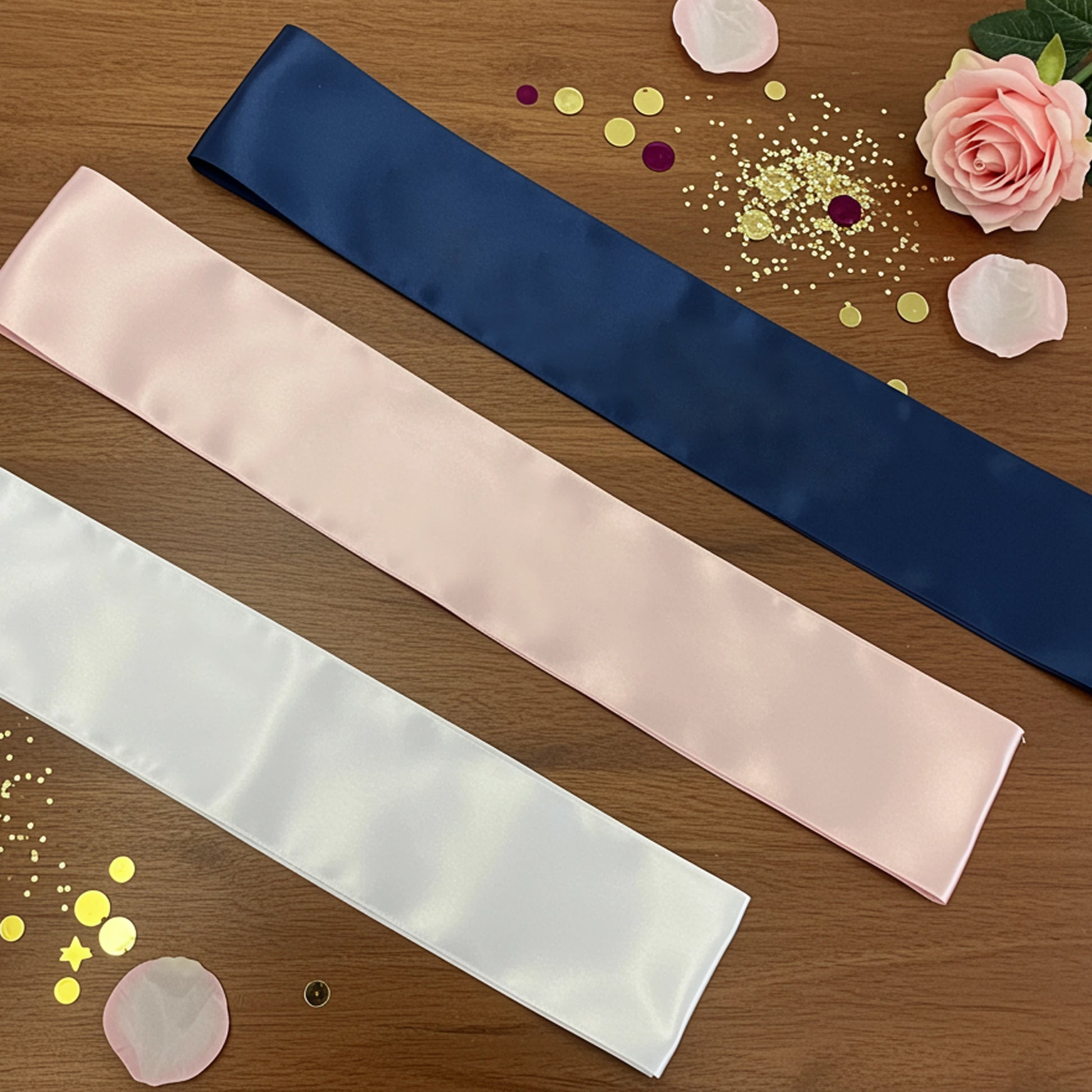 Party Favor, event Sash, Pink Sashes, Blue Sashes, Black Sashes, White Sashes, Hen Party Sashes.