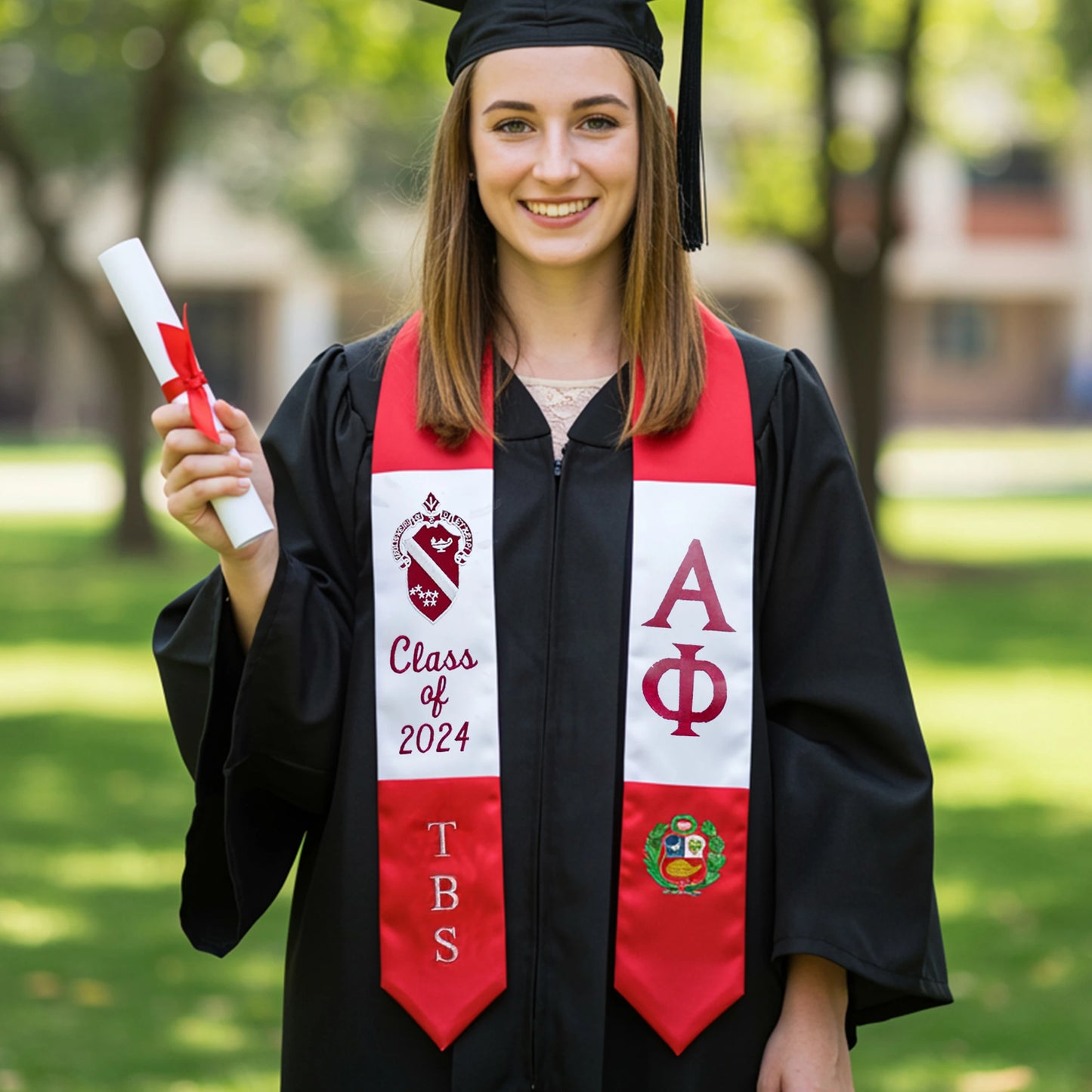 Mixed Flag Stole, personalized gifts, Gifts for Boyfriend, Graduation Stole2025, graduation stole.