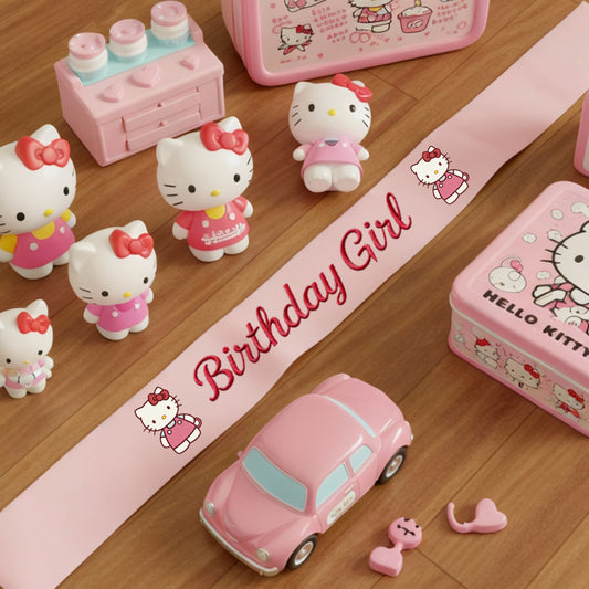 Personalized Sash, custom sash,6th Birthday Sash, birthday girl sash, Pink Birthday Sash, Satin Sash, Sweet 6 Outfit