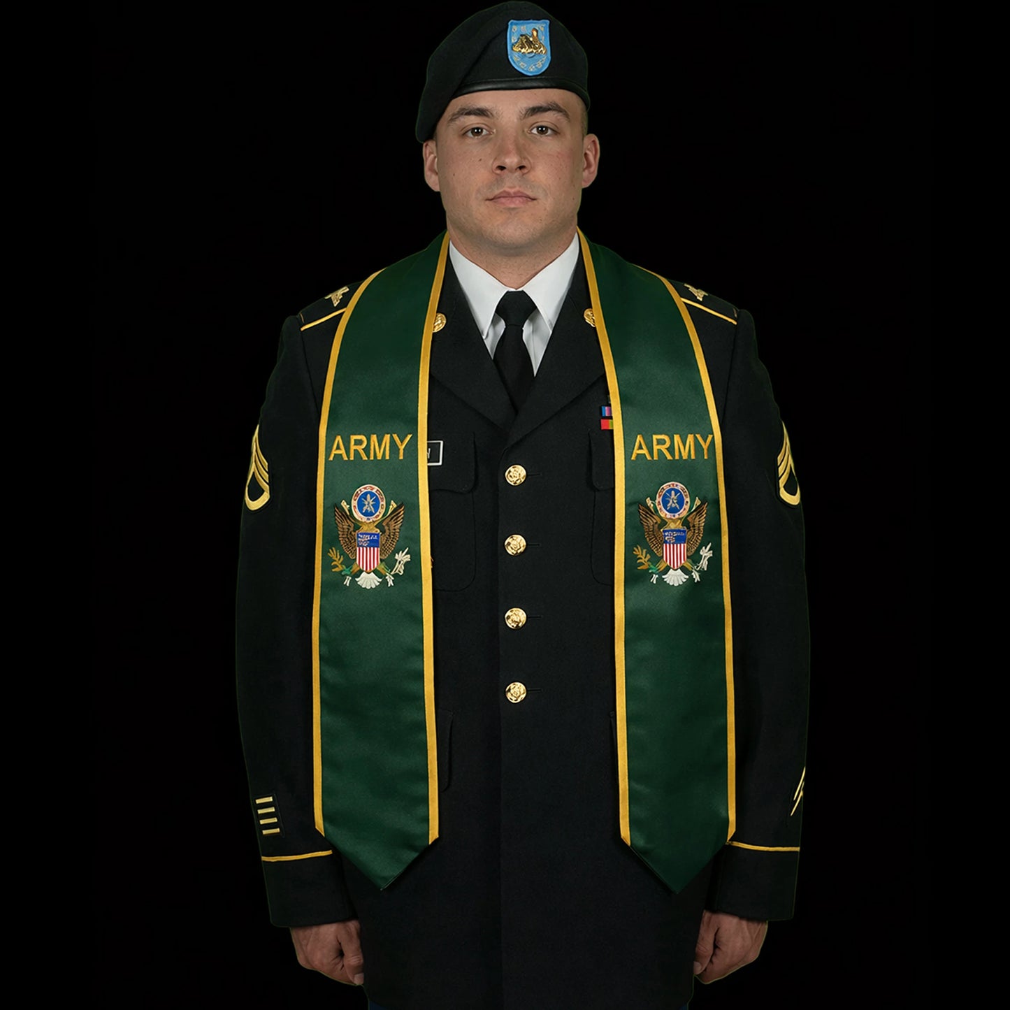Custom Navy Martinez sash for military ceremonies