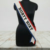 Custom Sash, Concert Accessories, Cowboy Carter, Fancy Sash, Concert Costume Sash, Wester Sash, Gathered Trim Sash
