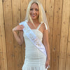 glittery sash, photo prop,40th birthday sash,30th birthday sash, graduation sash, baby shower sash,