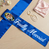 bridesmaid gifts, your text sash, hen party sash, bridal sash, wedding sash.
