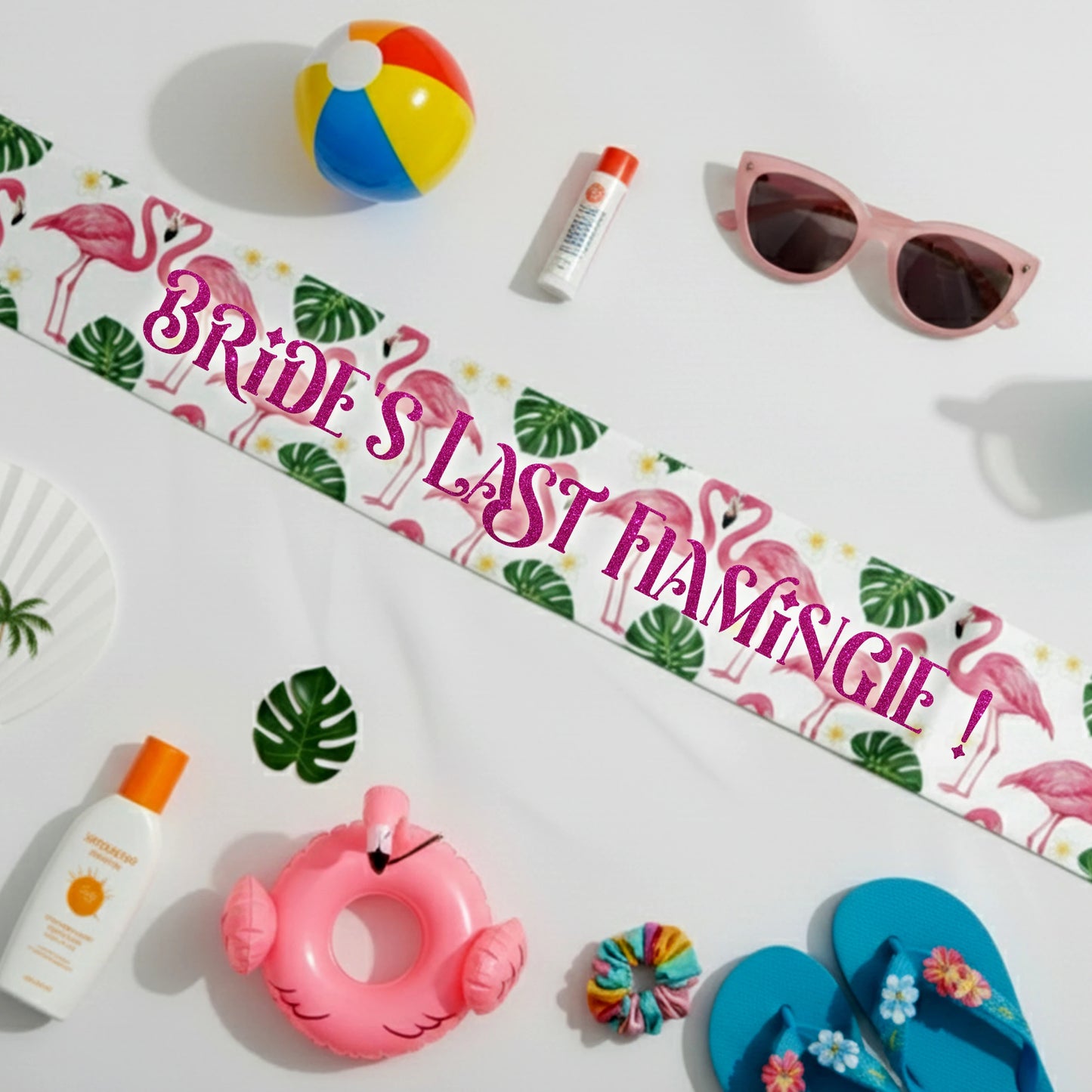 bachelorette party, Flamingo Sash, bridal sash, wedding sash, bride to be sash, bridesmaid sash, bachelorette sash,
