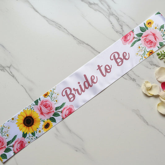 bridesmaid gifts, your text sash, bride to be sash, party sash, baby shower sash, bridesmaid sash.