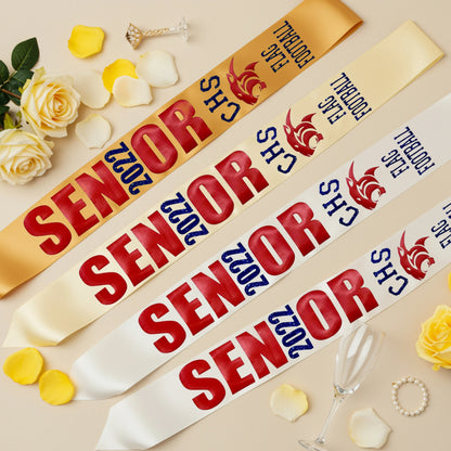 Queen Sash, Senior Sashes, Customized Sash, Pageant Sash, Graduate Sash, Custom Sash.