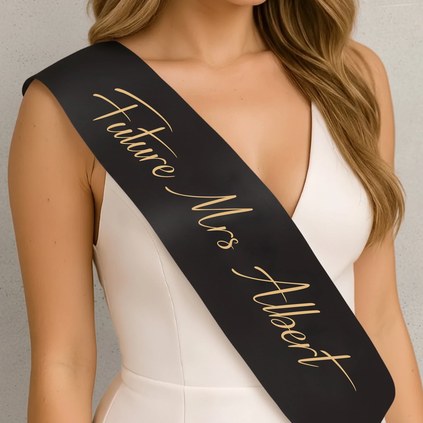 Bride Tribe Sash, bridesmaid gift, Bachelorette Party, engagement gift, Bridal Shower, The Bride.