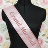 bride hair accessory, hen party sash, bride sash, hen sash, hens sash.
