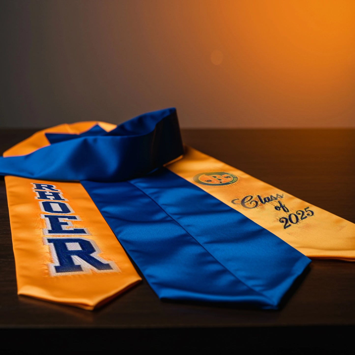 university stole, college stole, custom stole, personalized sash, Graduation sash, custom grad stole.