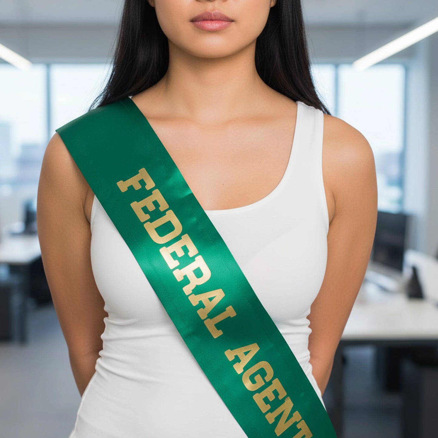 cosplay costume, halloween dress up, made to order ribbon, film movie sash, cosplay costume.