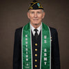 Custom printed Navy Martinez sash for promotions, parades, and ceremonies