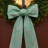 autmun wreath bow, Wreath Sash, Texas longhorns, Sash for wreath, team spirit decor