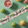 Future Mrs sash, bridal shower sash, sash for bride, bridesmaid sash, floral hen sash, botanical sash, floral sash