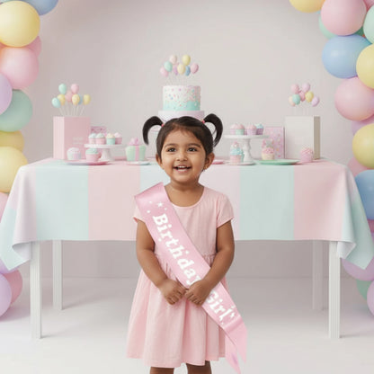 birthday sash, personalized 21 sash, pink satin birthday, milestone party sash, satin birthday sash.