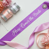Custom Sash, Customized Sash, Personalized, Bride Gift, Bachelorette Party.