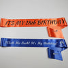 wedding sash, Bachelorette Sash, Custom Sash, hen sash, Event Sash, Bride Lace Sash