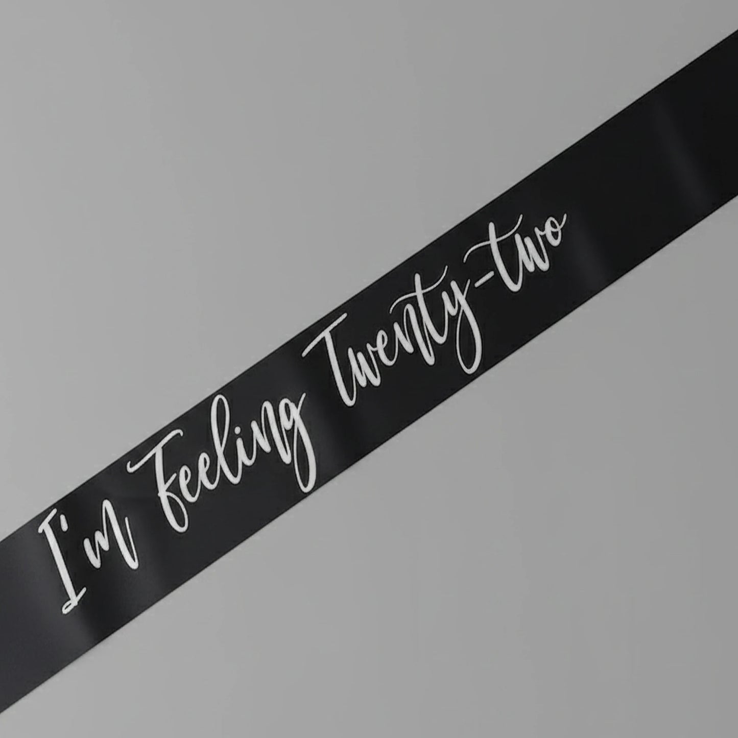 Custom, Bride to Be,22 Birthday, Party Supplies, Sash, Bridal Sash, Pageant, Bachelorette Sash