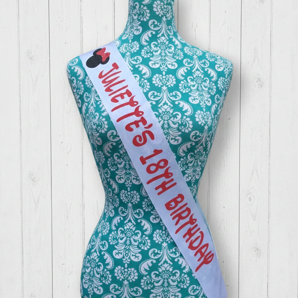 bachelorette sash, custom sash women, personalized sash, custom sash, birthday girl sash, birthday sash