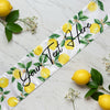 Bridesmaid Gifts, Lemons for bridal, bride to be lemon, tuscan bride sash, lemon bridal theme.
