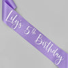 glittery sash, photo prop, 40th birthday sash, 30th birthday sash, graduation sash, baby shower sash, bachelorette sash