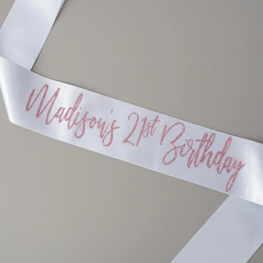 Party Supplies, Sash, Party Accessory, Bridal Shower Sash, Wedding Sash, Bride to Be Sash, Party Sash