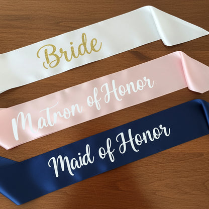 Personalised Ribbon, Personalised Sash, Hed Party, Anniversary Sash, Celebration Sash, Printed Sash