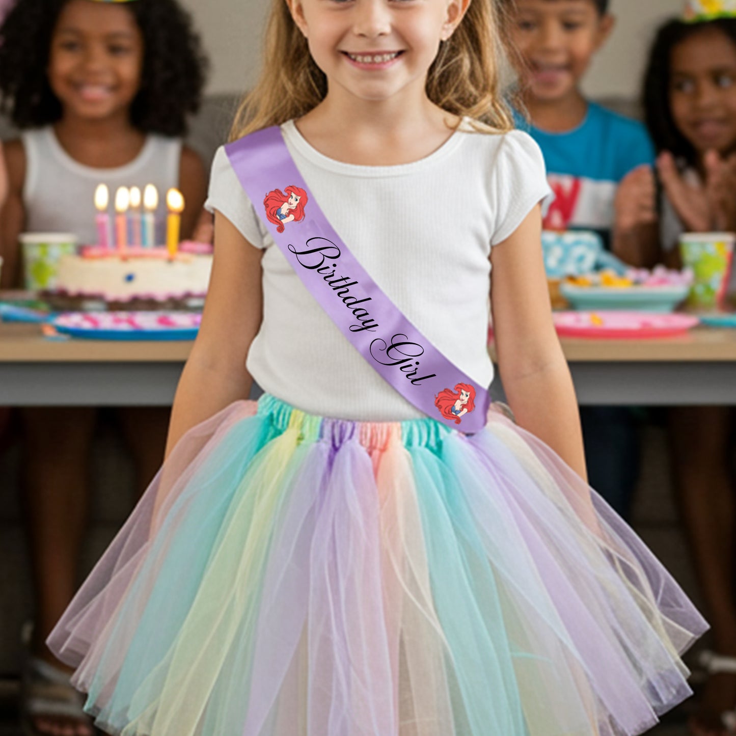 Sweet 6 Party, gradation sash, Sweet 6 Sash, birthday party sash, Sweet Sixteen Gift, Bachelorette Sash