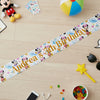 Mickey Mouse print, personalized sash, custom sash, lets get wild, birthday sash, customized sash