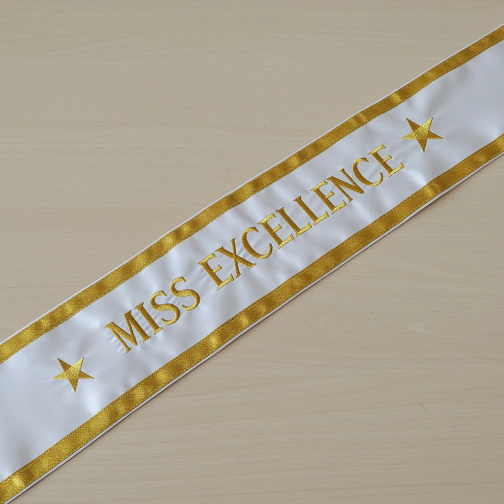 party sash, embroidery pattern, ribbon ,embroidery design, Beauty pageant Sash,  embroidery sash, graduation sash.